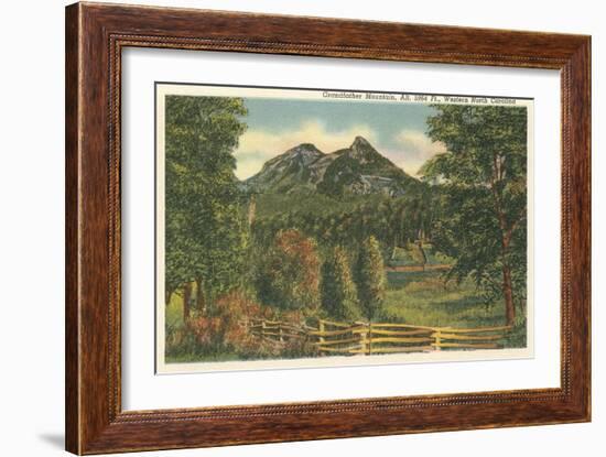 Grandfather Moutain-null-Framed Art Print