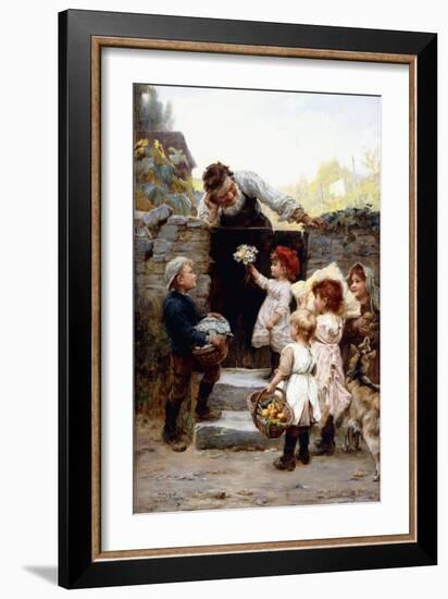 Grandfather's Birthday-Frederick Morgan-Framed Giclee Print