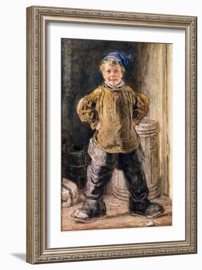Grandfather's Boots-William Henry Hunt-Framed Giclee Print