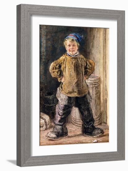 Grandfather's Boots-William Henry Hunt-Framed Giclee Print