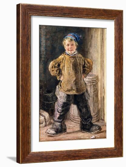 Grandfather's Boots-William Henry Hunt-Framed Giclee Print