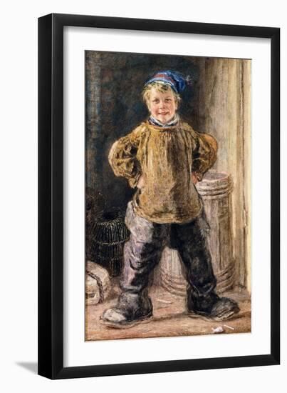 Grandfather's Boots-William Henry Hunt-Framed Giclee Print