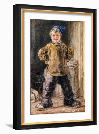 Grandfather's Boots-William Henry Hunt-Framed Giclee Print