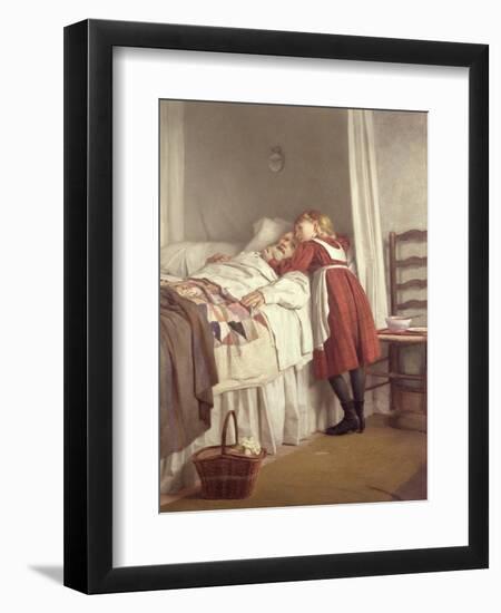 Grandfather's Little Nurse-James Hayllar-Framed Giclee Print