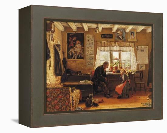 Grandfather's Pet-William Snape-Framed Premier Image Canvas