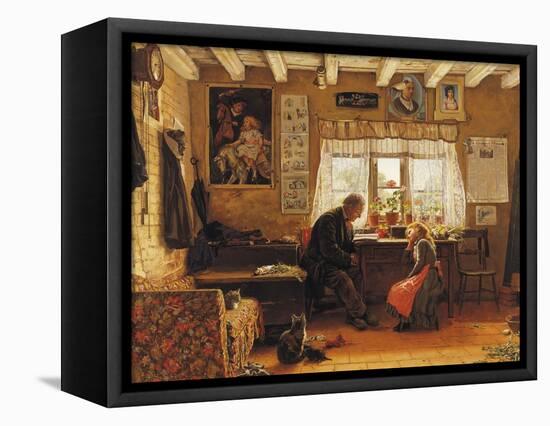 Grandfather's Pet-William Snape-Framed Premier Image Canvas