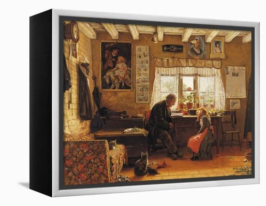 Grandfather's Pet-William Snape-Framed Premier Image Canvas