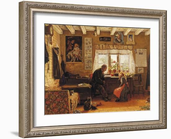 Grandfather's Pet-William Snape-Framed Giclee Print