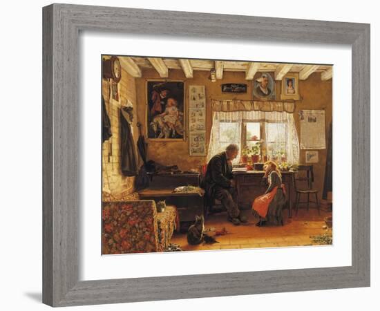 Grandfather's Pet-William Snape-Framed Giclee Print