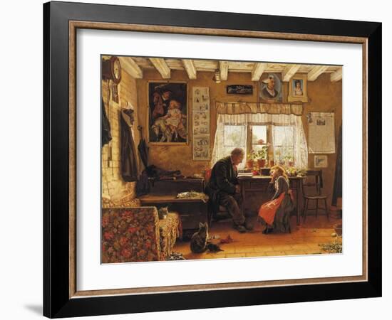 Grandfather's Pet-William Snape-Framed Giclee Print