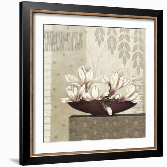 Grandiflora II-Linda Wood-Framed Giclee Print