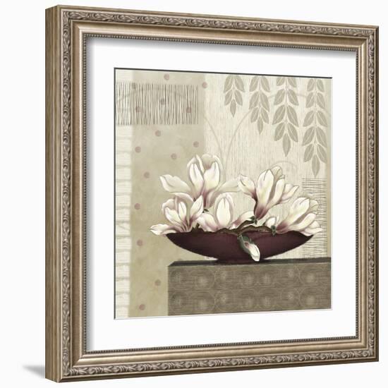 Grandiflora II-Linda Wood-Framed Giclee Print