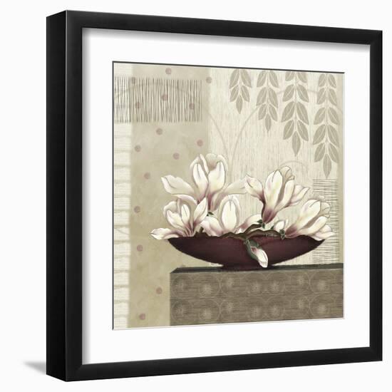 Grandiflora II-Linda Wood-Framed Giclee Print