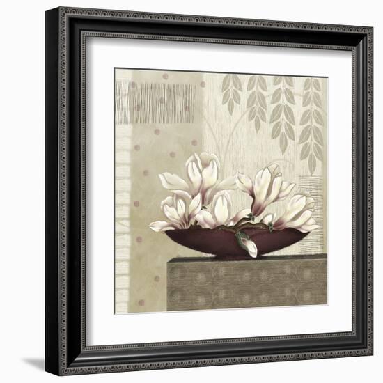 Grandiflora II-Linda Wood-Framed Giclee Print