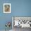 Grandma and cat fishing-Linda Benton-Framed Giclee Print displayed on a wall