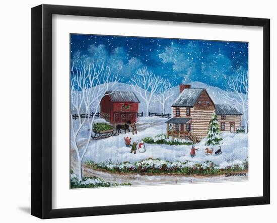 Grandma's House-Barbara Jeffords-Framed Art Print