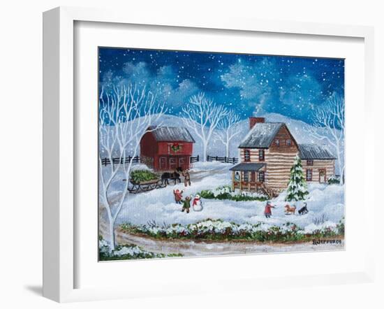 Grandma's House-Barbara Jeffords-Framed Art Print