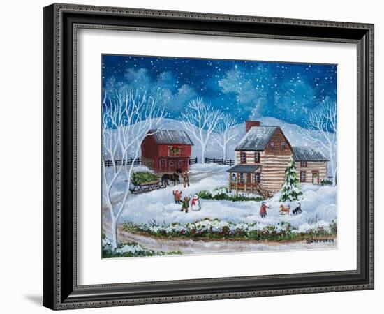 Grandma's House-Barbara Jeffords-Framed Art Print