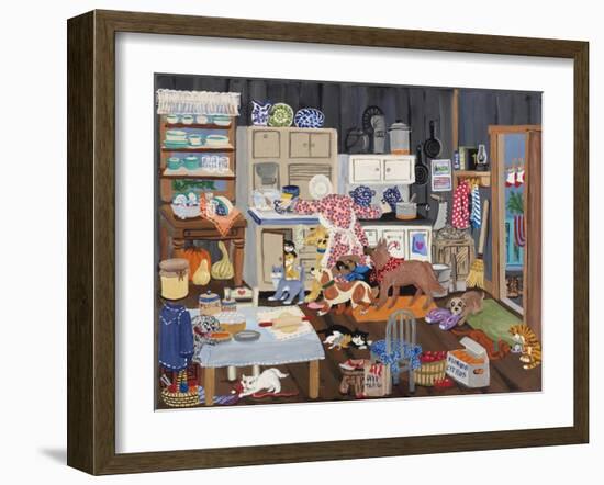 Grandma’s Kitchen-Carol Salas-Framed Giclee Print