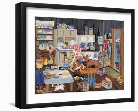 Grandma’s Kitchen-Carol Salas-Framed Giclee Print