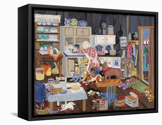 Grandma’s Kitchen-Carol Salas-Framed Premier Image Canvas