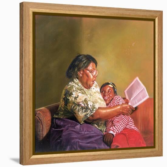 Grandma's Love, 1995-Colin Bootman-Framed Premier Image Canvas