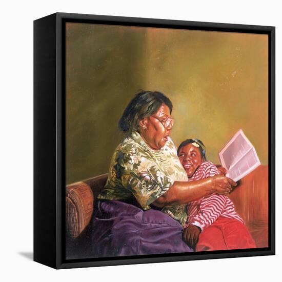 Grandma's Love, 1995-Colin Bootman-Framed Premier Image Canvas