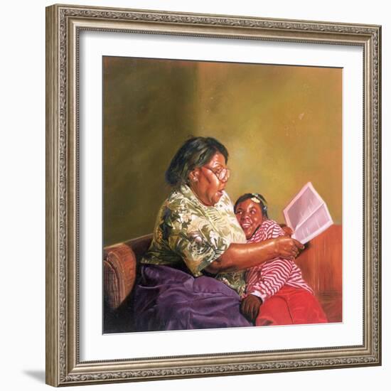 Grandma's Love, 1995-Colin Bootman-Framed Giclee Print