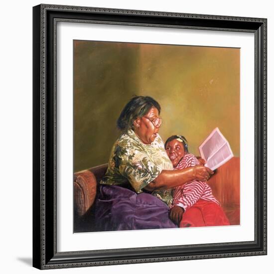 Grandma's Love, 1995-Colin Bootman-Framed Giclee Print