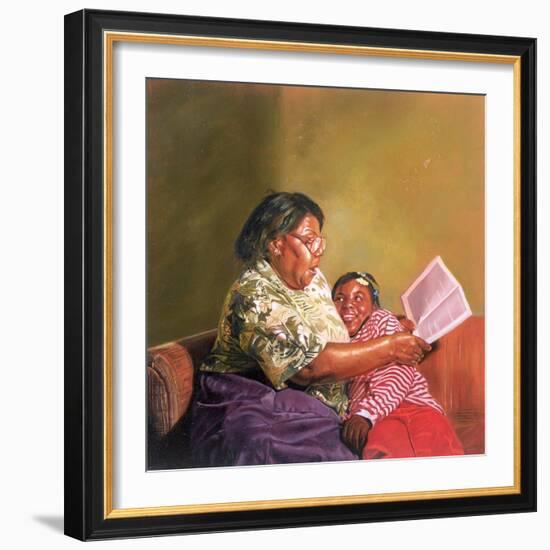 Grandma's Love, 1995-Colin Bootman-Framed Giclee Print