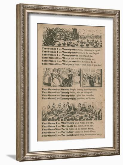 Grandmamma Easy's Merry Multiplication-null-Framed Giclee Print