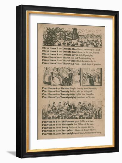 Grandmamma Easy's Merry Multiplication-null-Framed Giclee Print