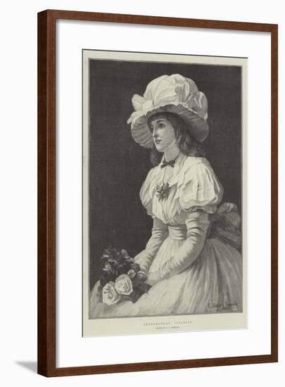 Grandmamma's Portrait-null-Framed Giclee Print