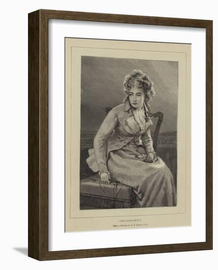 Grandmamma-George Dunlop Leslie-Framed Giclee Print