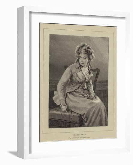 Grandmamma-George Dunlop Leslie-Framed Giclee Print