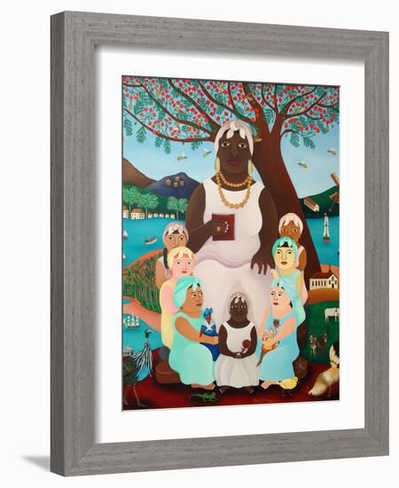 Grandmother, 2008-Laura James-Framed Giclee Print