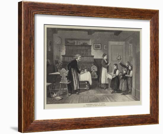 Grandmother's Birthday-Hubert Salentin-Framed Giclee Print