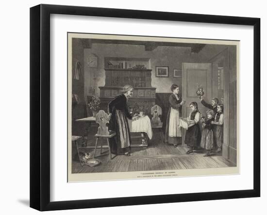 Grandmother's Birthday-Hubert Salentin-Framed Giclee Print