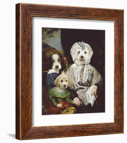 Grandmother's Pride-Thierry Poncelet-Framed Premium Giclee Print