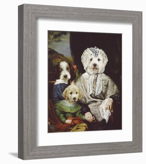 Grandmother's Pride-Thierry Poncelet-Framed Premium Giclee Print