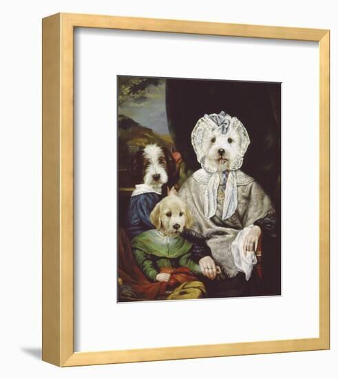 Grandmother's Pride-Thierry Poncelet-Framed Premium Giclee Print