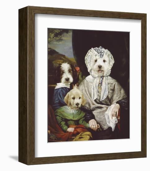 Grandmother's Pride-Thierry Poncelet-Framed Premium Giclee Print
