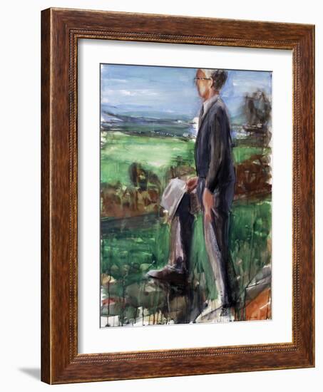 Grandpa, 2005-Daniel Clarke-Framed Giclee Print