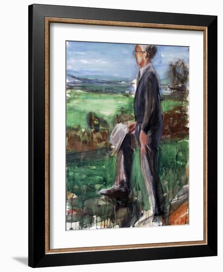 Grandpa, 2005-Daniel Clarke-Framed Giclee Print