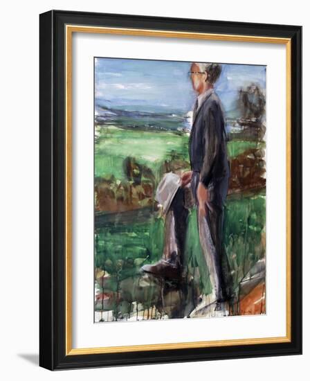 Grandpa, 2005-Daniel Clarke-Framed Giclee Print