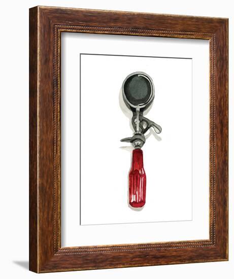 Grandpa's Ice Cream Scoop-Stacy Milrany-Framed Premium Giclee Print