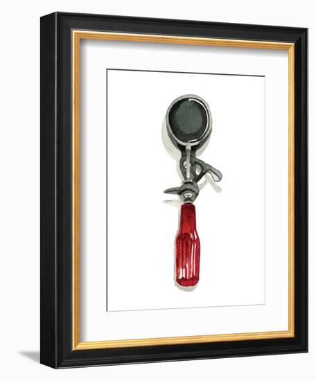 Grandpa's Ice Cream Scoop-Stacy Milrany-Framed Premium Giclee Print