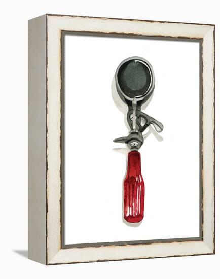 Grandpa's Ice Cream Scoop-Stacy Milrany-Framed Stretched Canvas