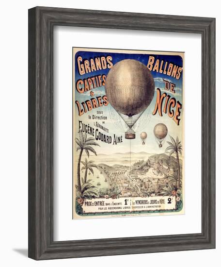 Grands Ballons de Nice-null-Framed Art Print