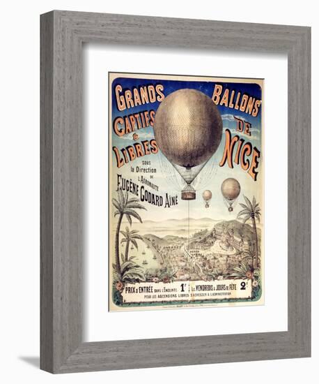 Grands Ballons de Nice-null-Framed Art Print